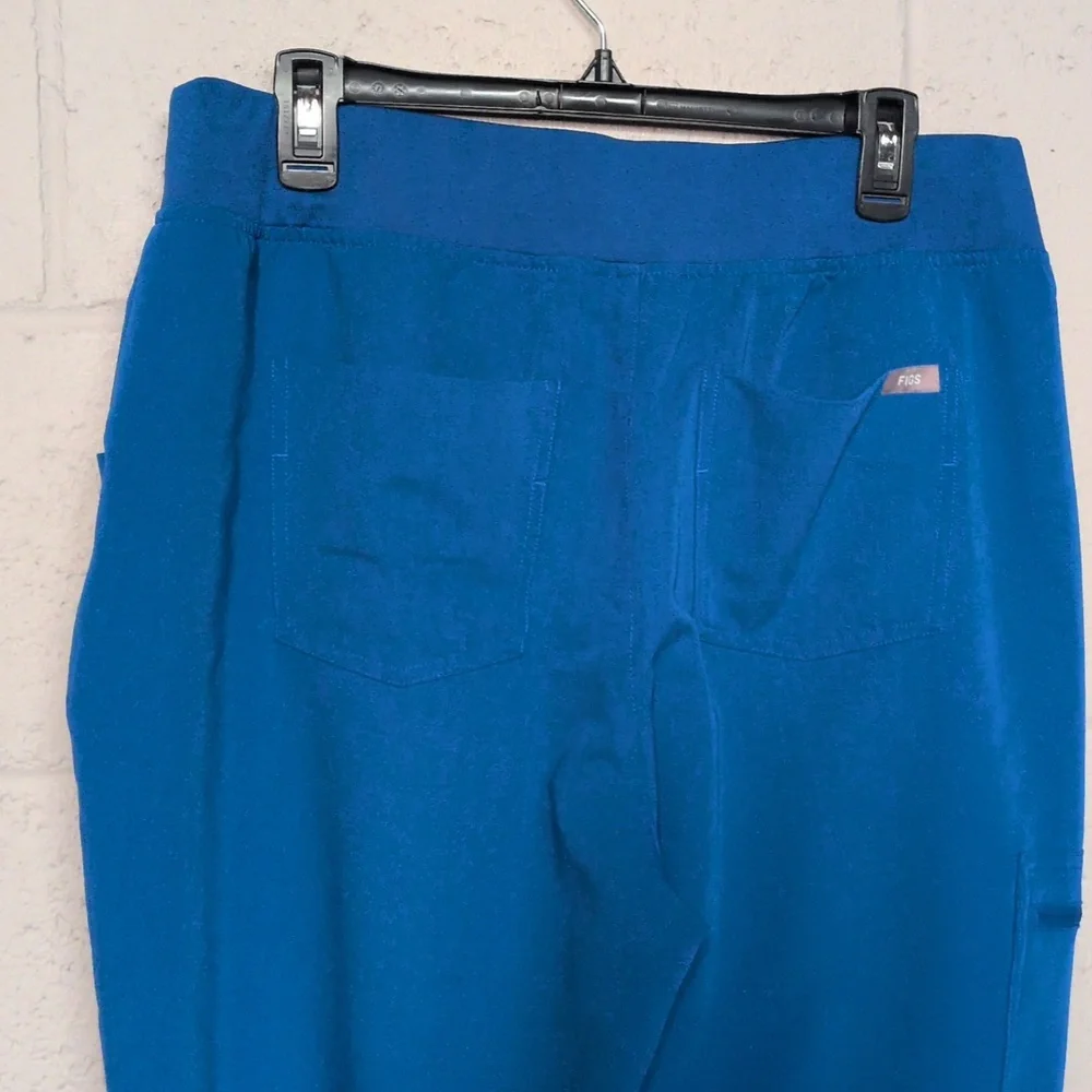 FIGS Zamora Jogger Scrub Pants, Women's Size XL, Royal Blue, EUC - Picture 5 of 7